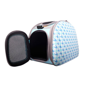 Collapsible Traveling Shoulder Carrier - Houndstooth-1