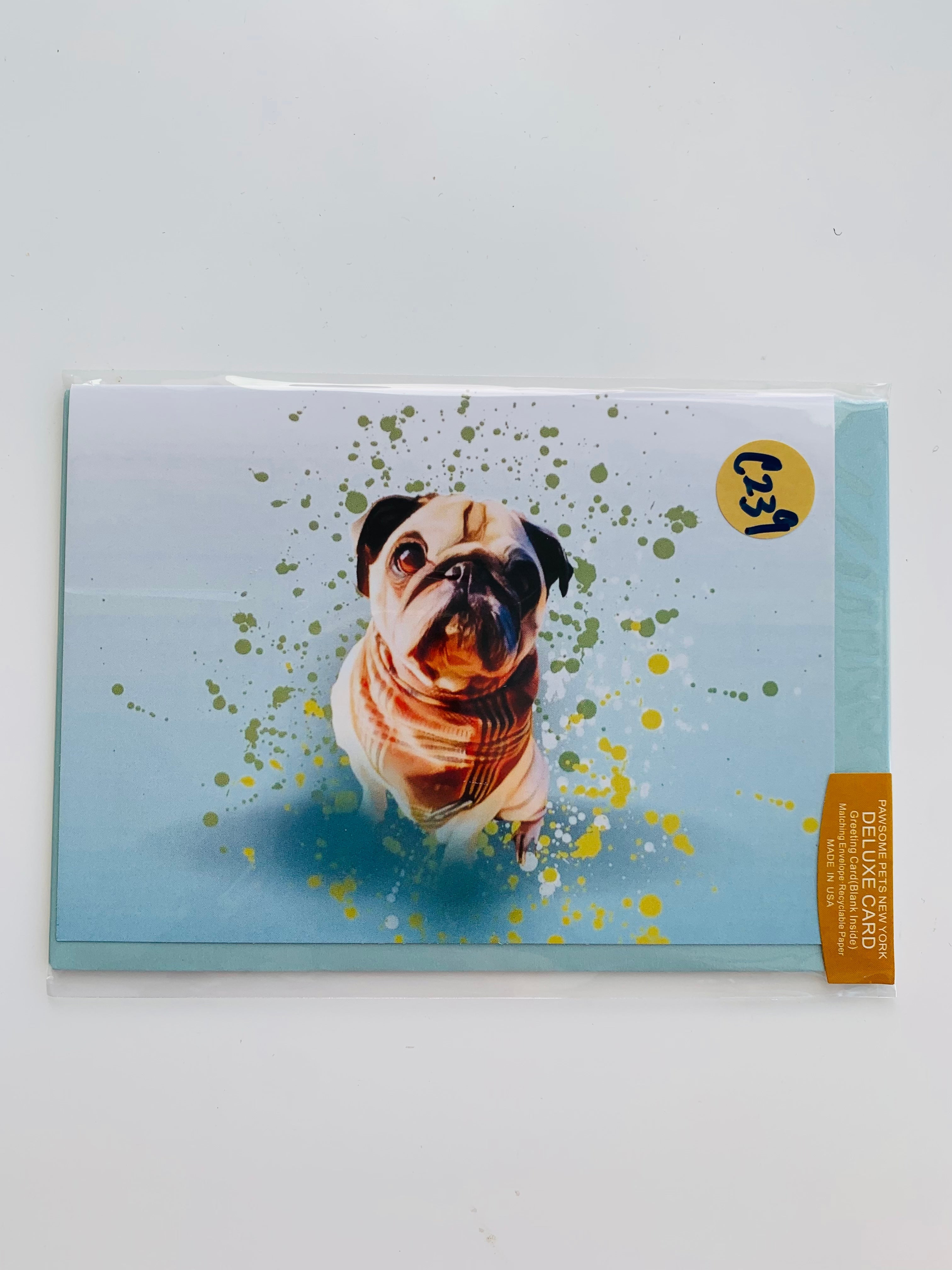 PETS GREETING CARD - #180-0