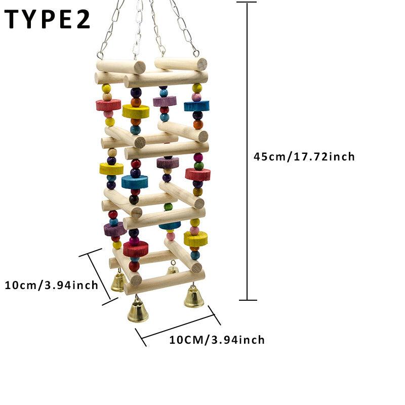 Parakeet Paradise Swing Set-4