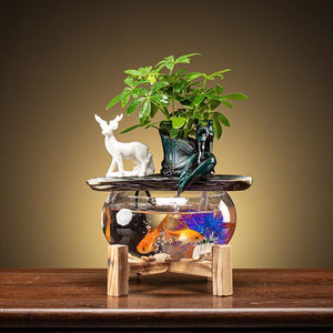 Fortune Flowing Fish Tank - A Captivating Addition To Your Home-25