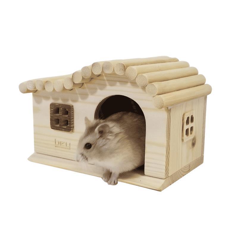 Cozy Woodland Retreat For Small Pets-5