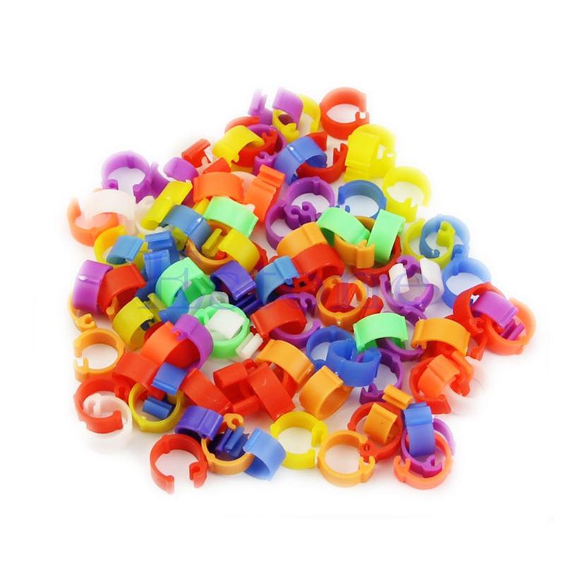 100 Pcs Poultry Pedal Rings-13