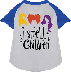 I Smell Children Pet Raglan Shirt-6