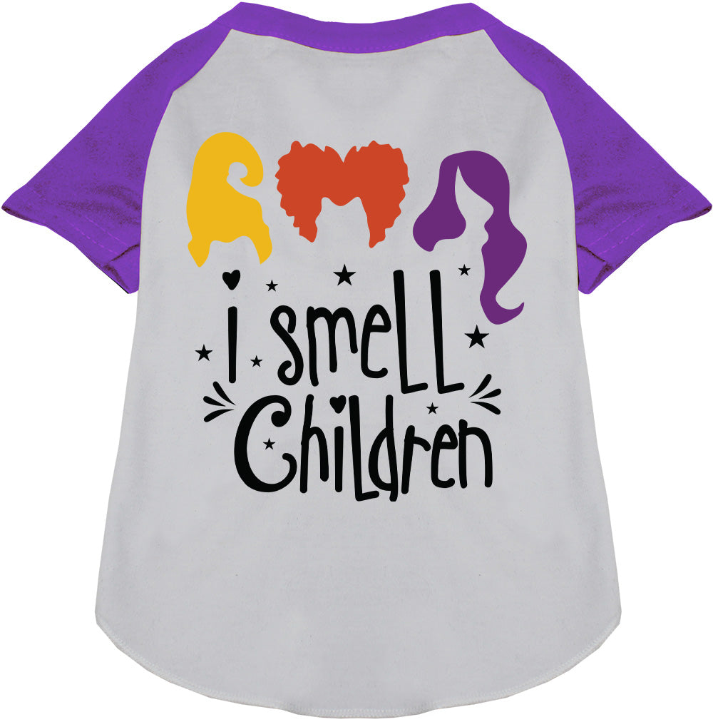 I Smell Children Pet Raglan Shirt-0