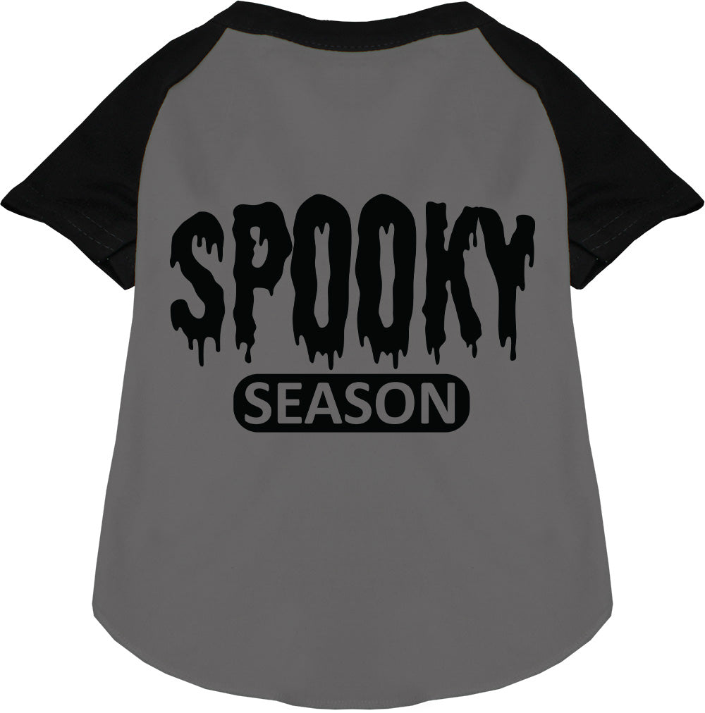 Bloody Spooky Season Pet Raglan Shirt-0