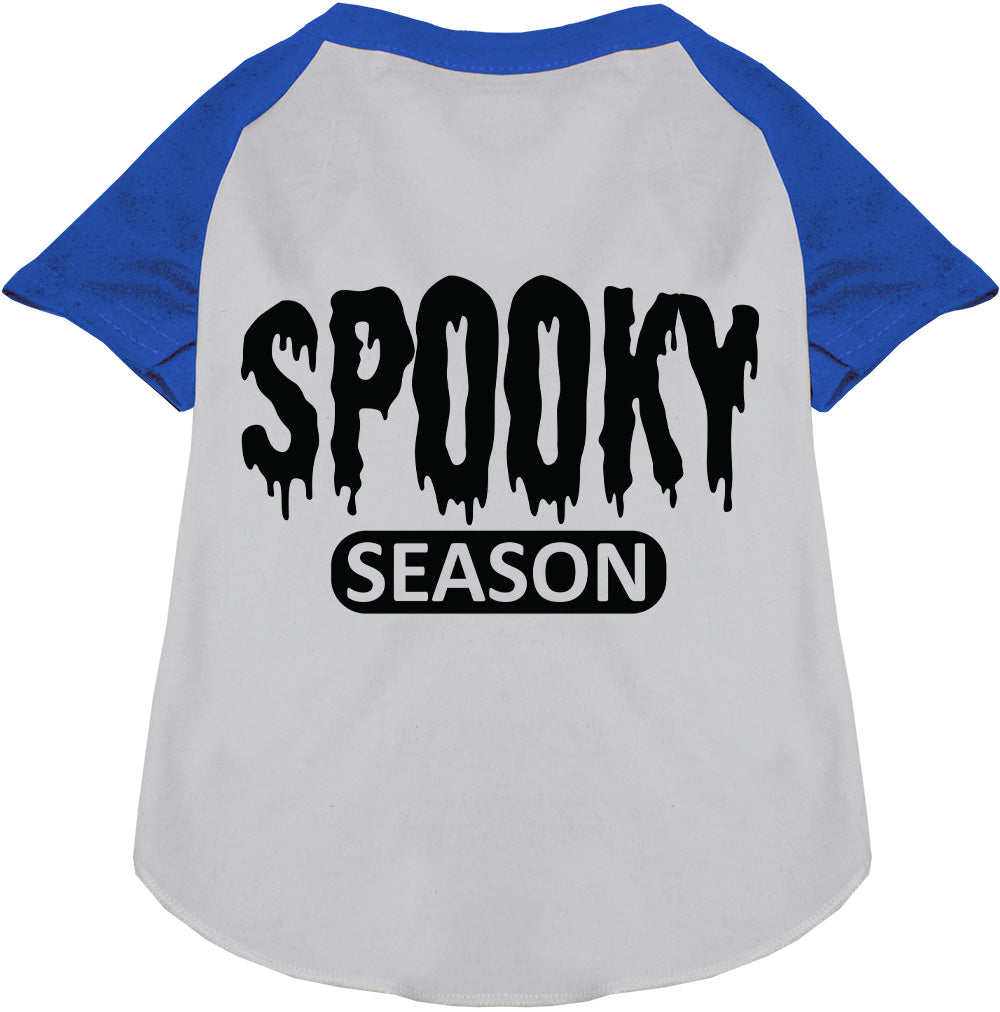 Bloody Spooky Season Pet Raglan Shirt-2