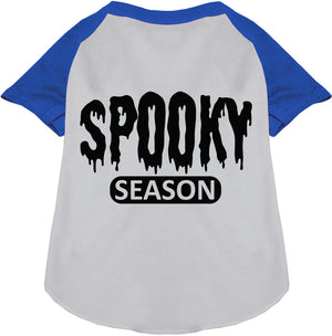 Bloody Spooky Season Pet Raglan Shirt-2