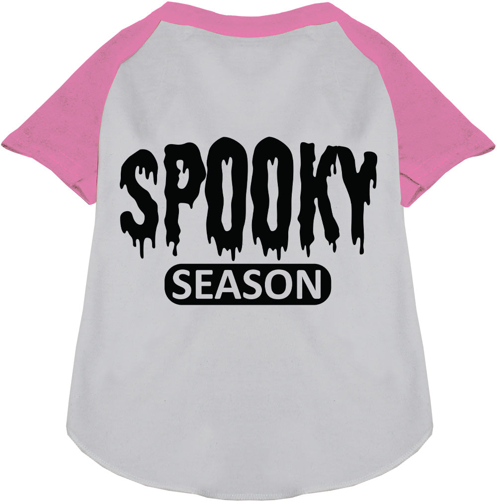 Bloody Spooky Season Pet Raglan Shirt-4