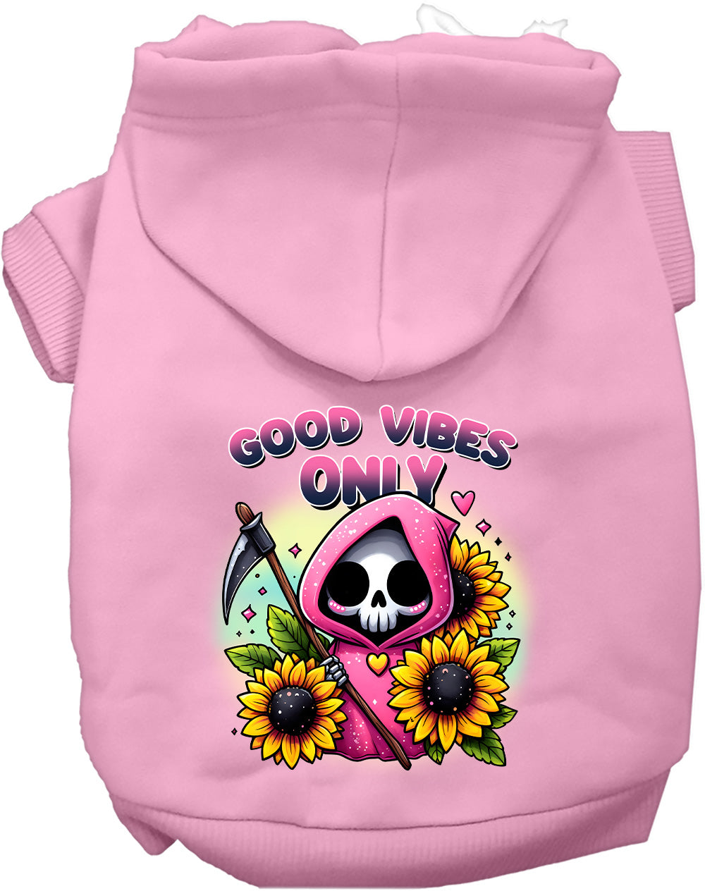 Sun Flowers and Scythes Pet Hoodie-8