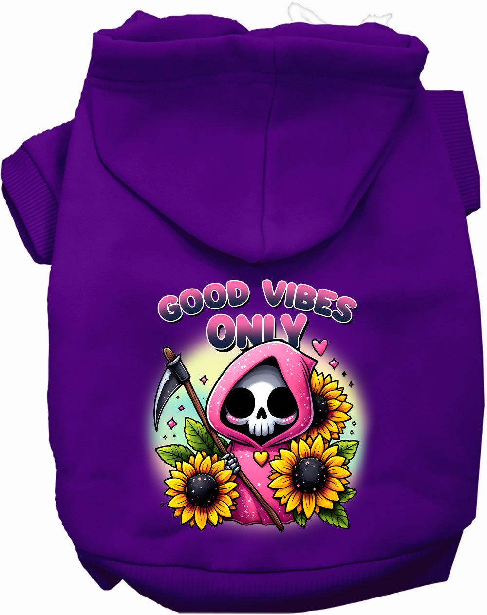 Sun Flowers and Scythes Pet Hoodie-7