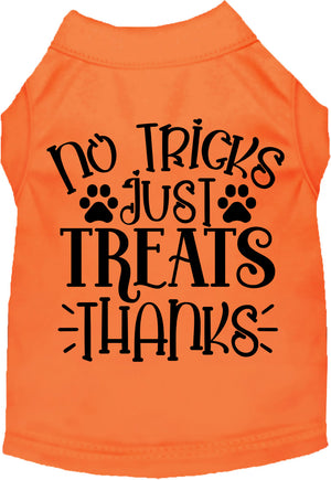 No Tricks, Just Treats Pet Shirt-0