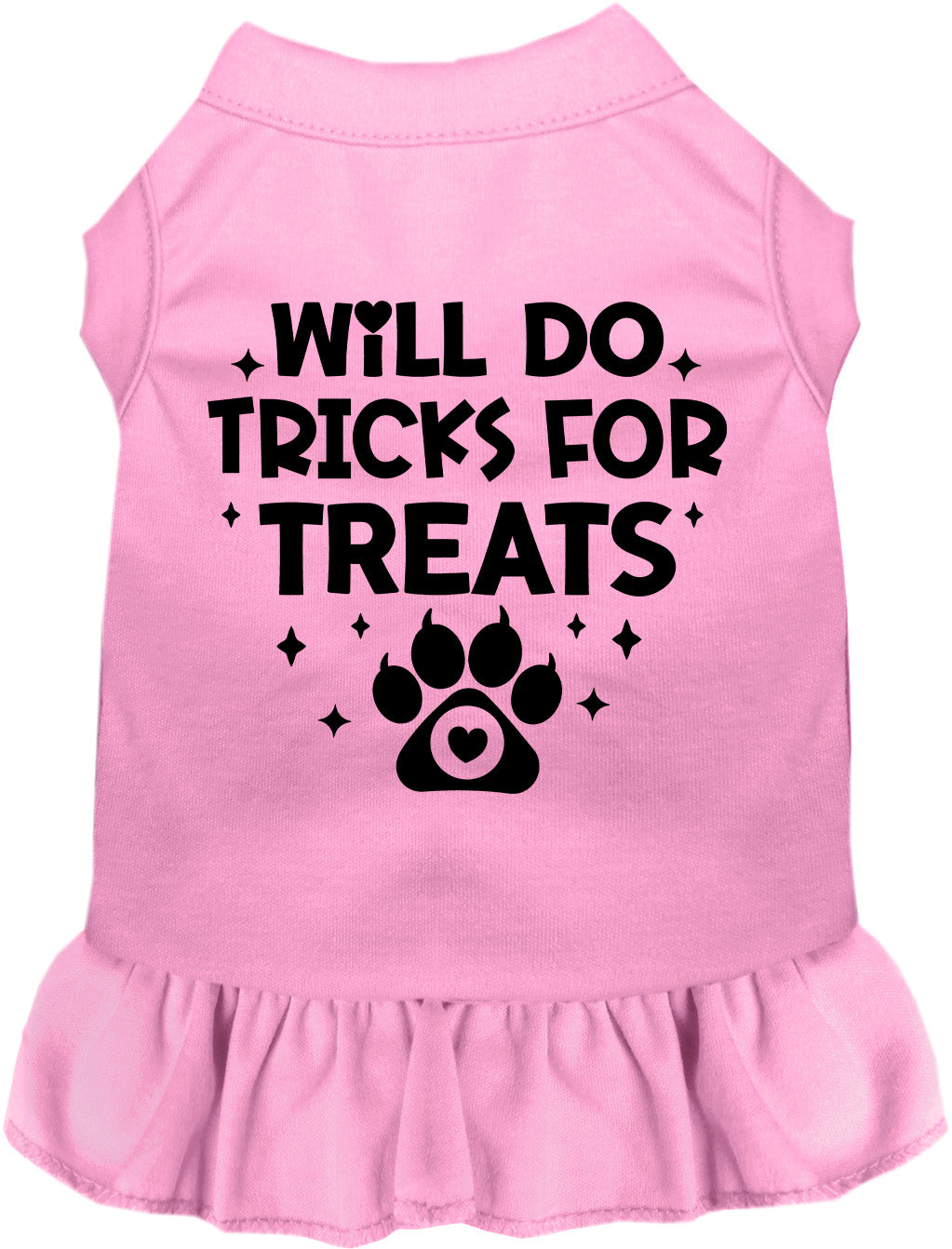 Will Do Tricks for Treats Pet Dress-0