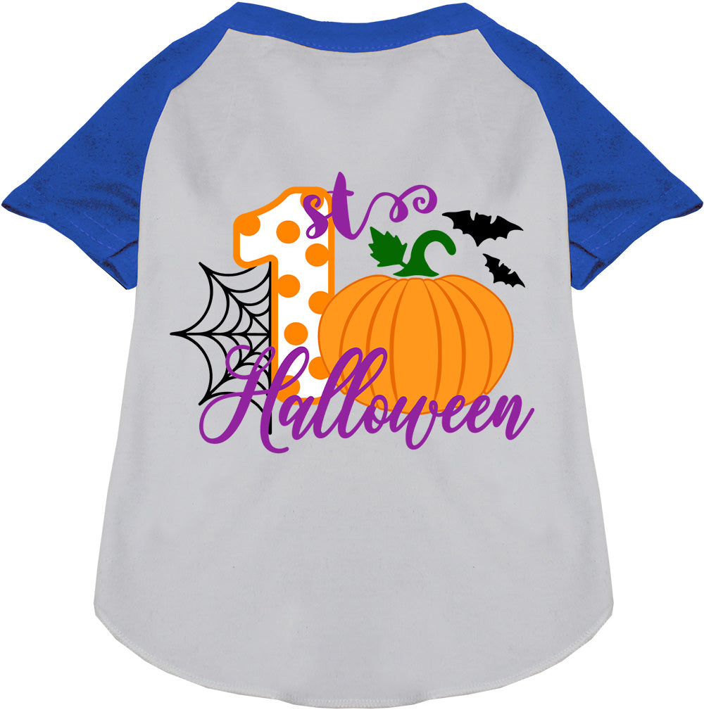 My First Halloween Pet Raglan Shirt-3