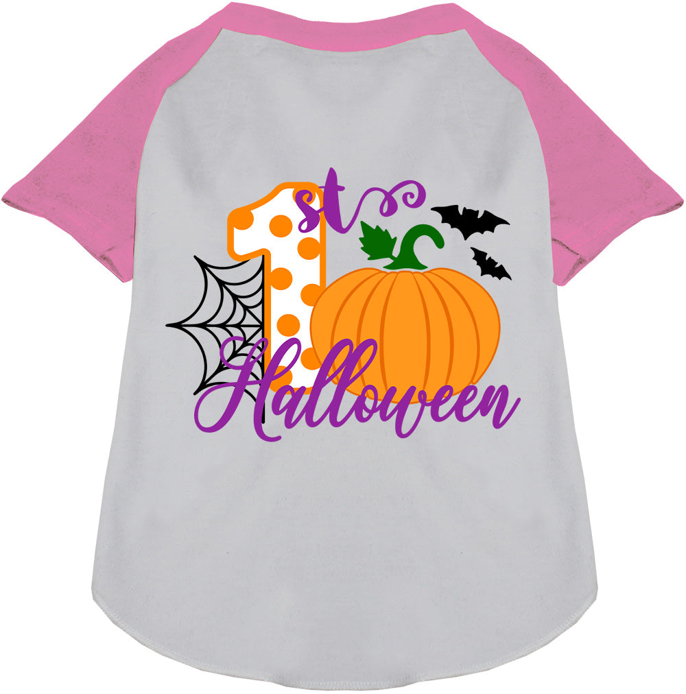 My First Halloween Pet Raglan Shirt-6