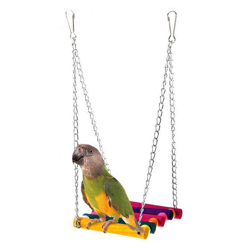 Vibrant Rainbow Bridge Swing Stand Bar Stand Blossom-0