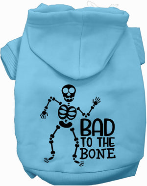 Bad to the Bone Pet Hoodie-2