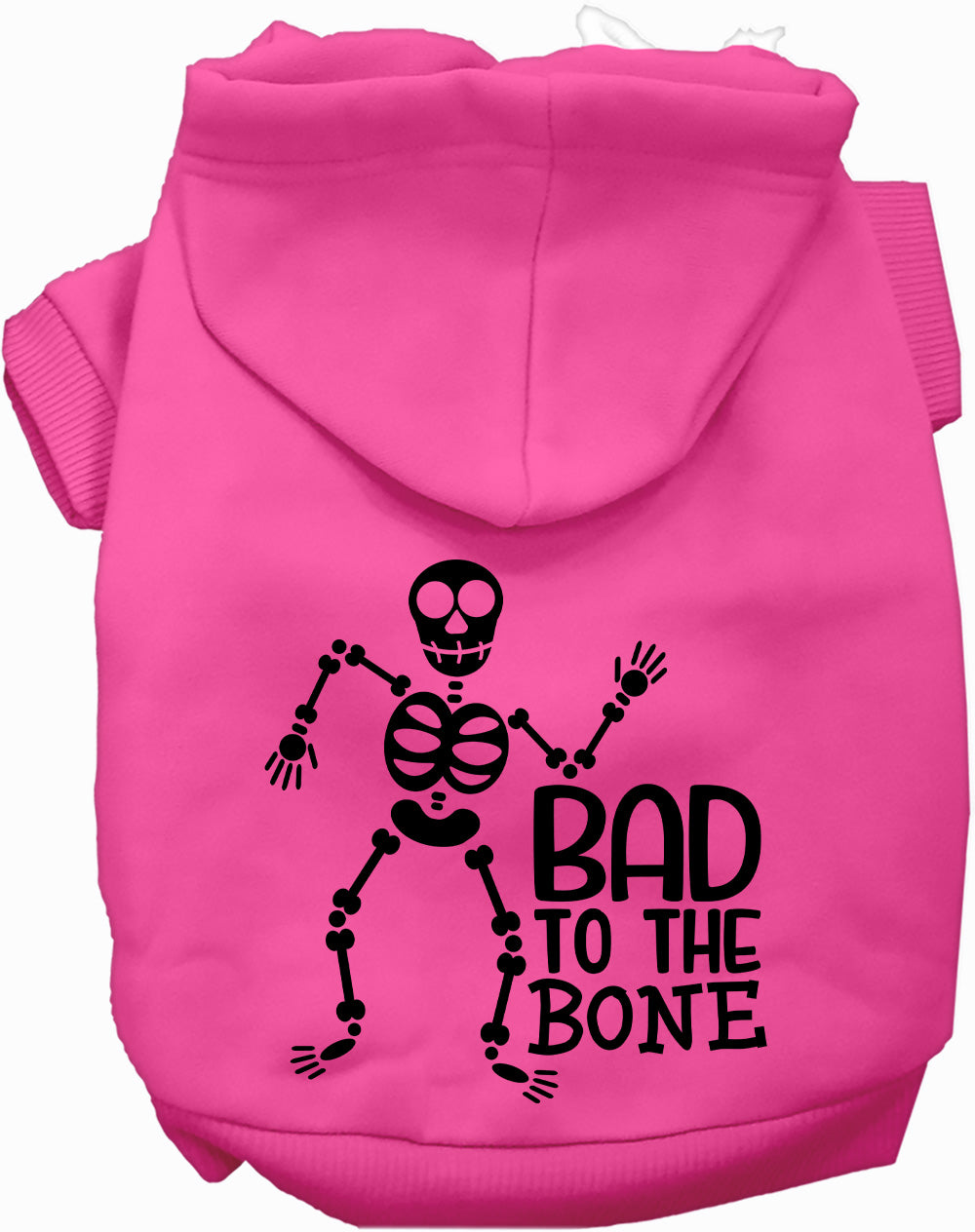 Bad to the Bone Pet Hoodie-4