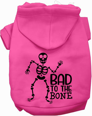 Bad to the Bone Pet Hoodie-4