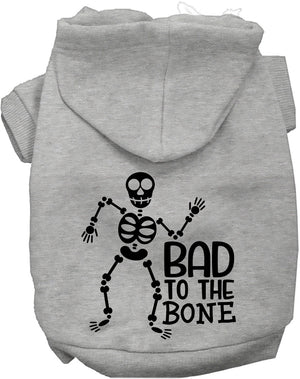 Bad to the Bone Pet Hoodie-5