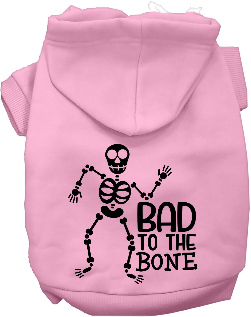 Bad to the Bone Pet Hoodie-8