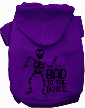 Bad to the Bone Pet Hoodie-6