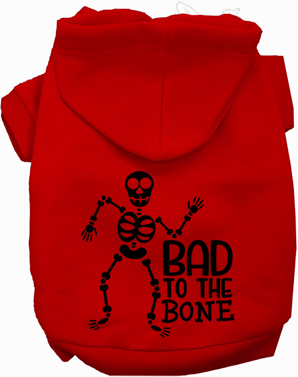 Bad to the Bone Pet Hoodie-7