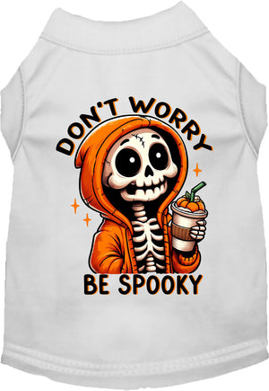 Don't Worry, Be Spooky Pet Shirt-8