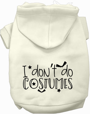 I Don't Do Costumes Pet Hoodie-9