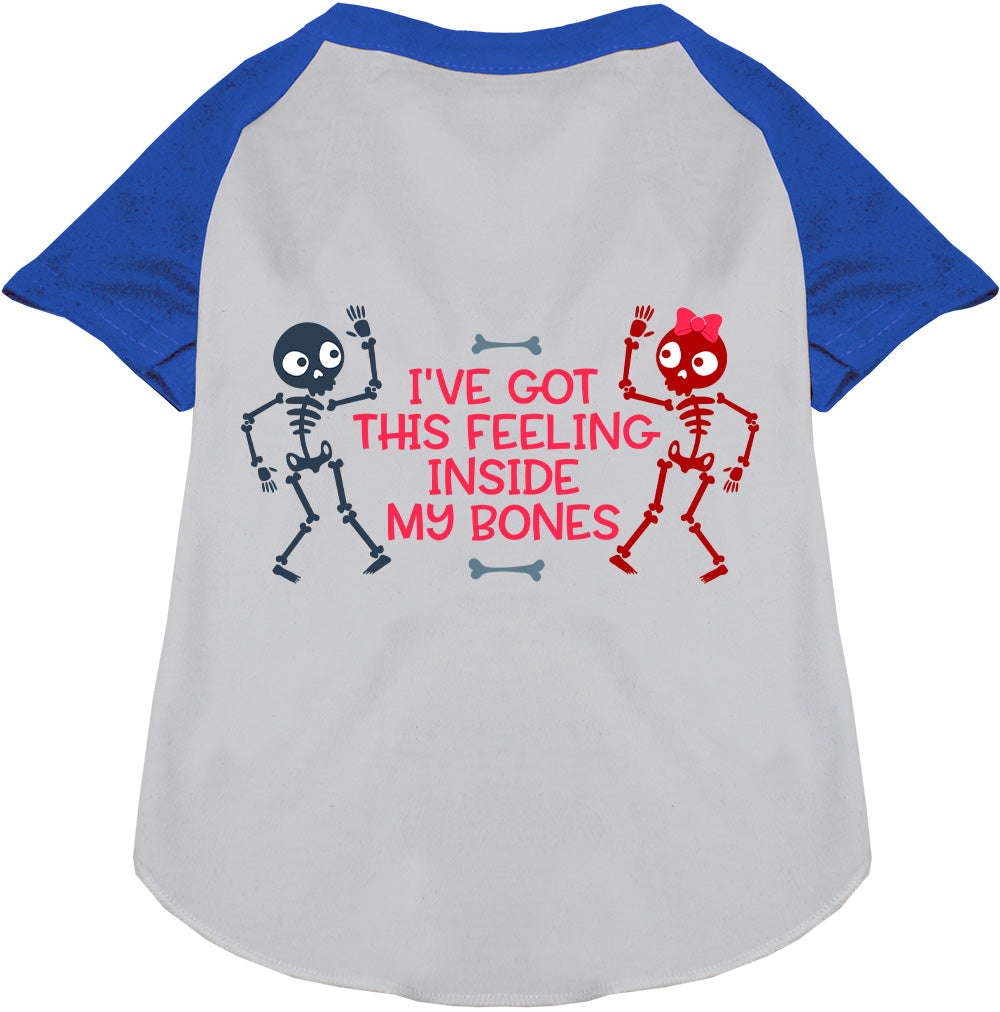 Inside My Bones Pet Raglan Shirt-3