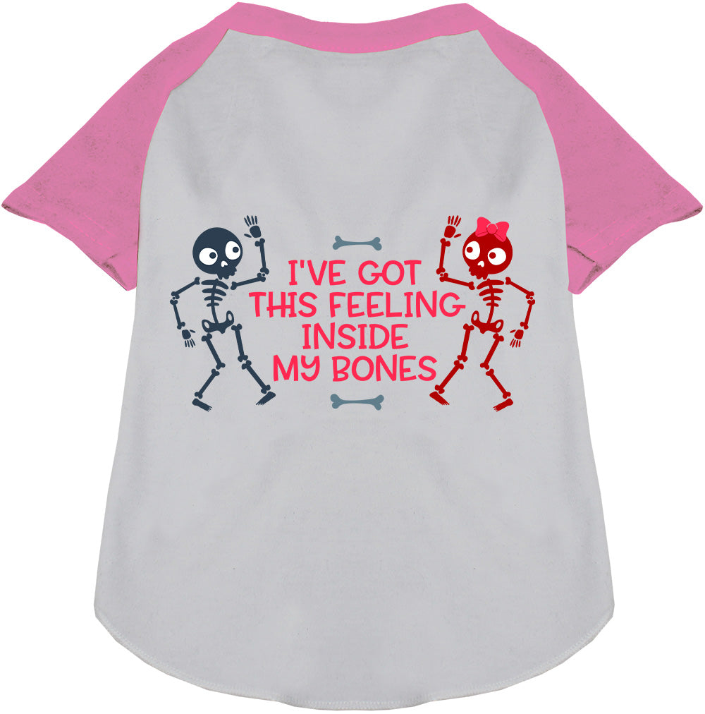 Inside My Bones Pet Raglan Shirt-0