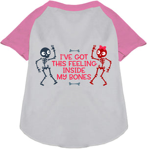 Inside My Bones Pet Raglan Shirt-0