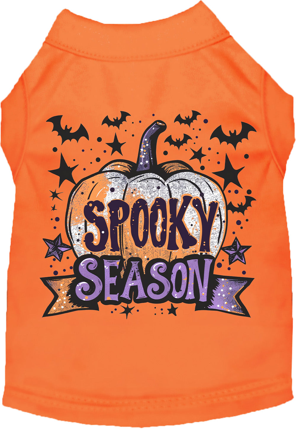 Batty Spooky Season Pet Shirt-0