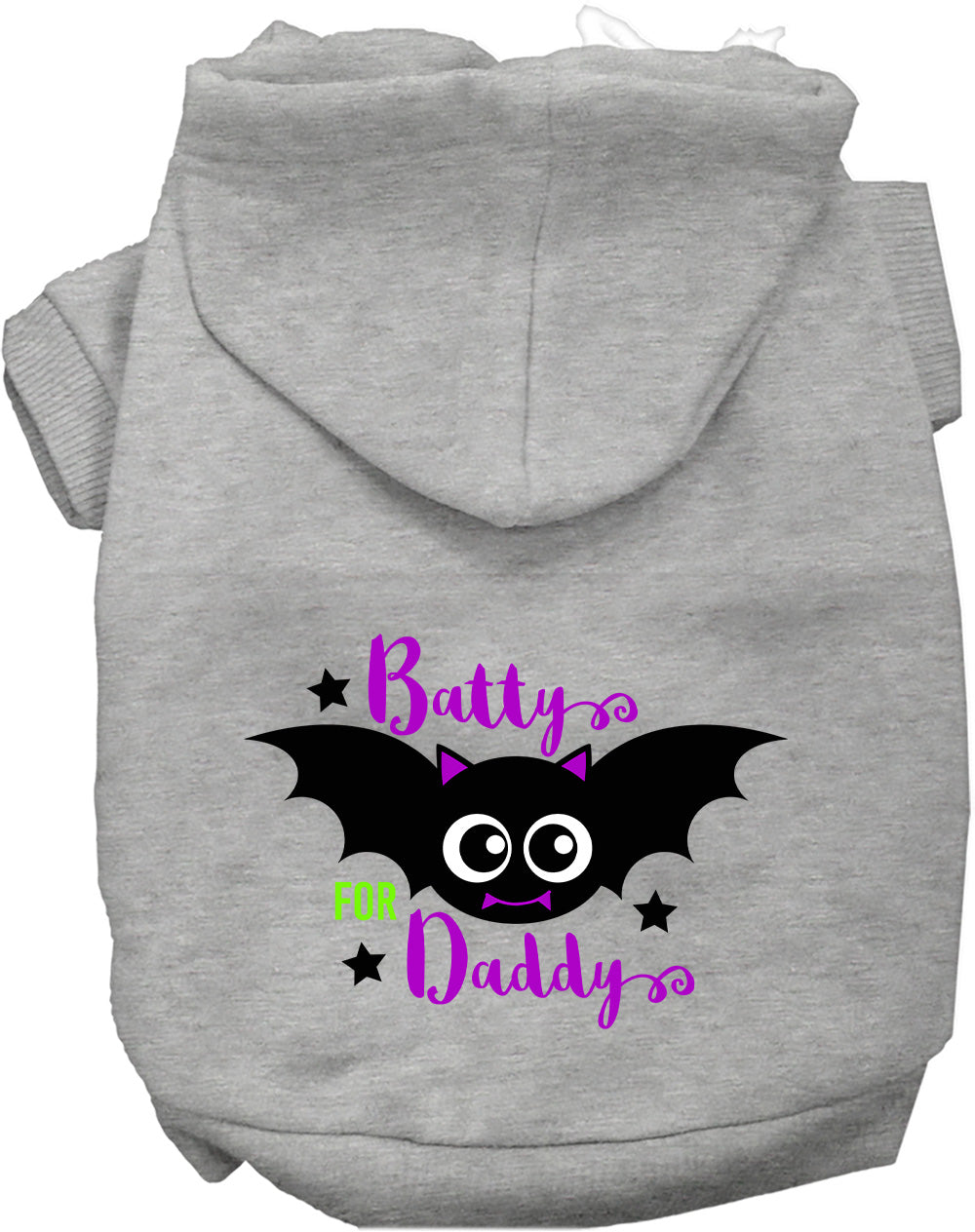 Batty for Daddy Pet Hoodie-5