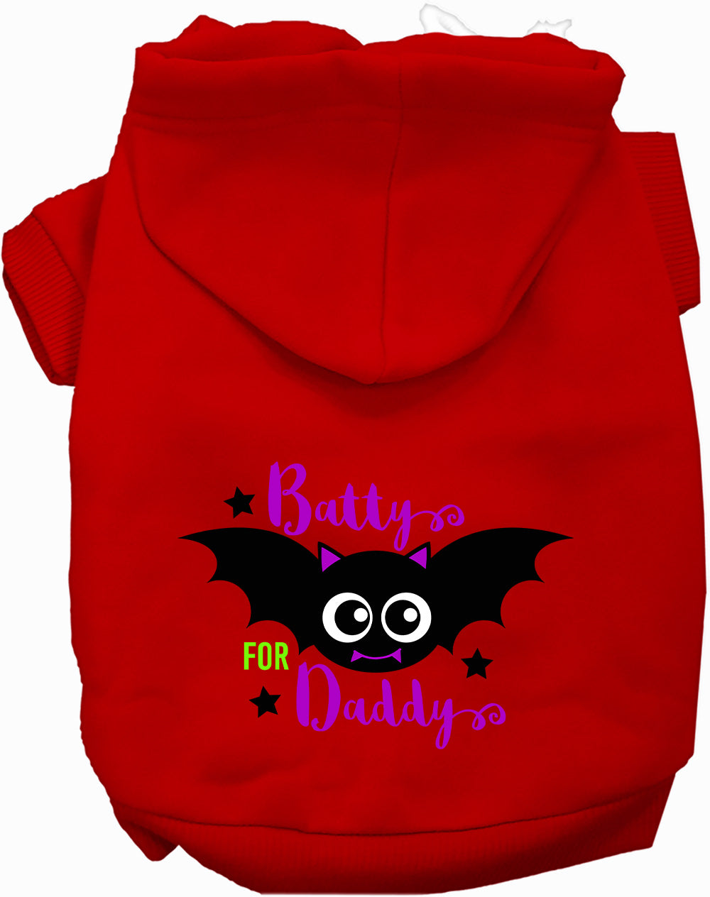 Batty for Daddy Pet Hoodie-6