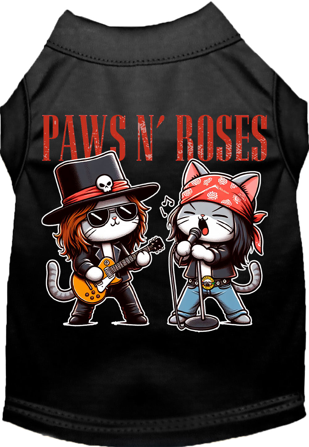 Paws N' Roses Pet Shirt-0