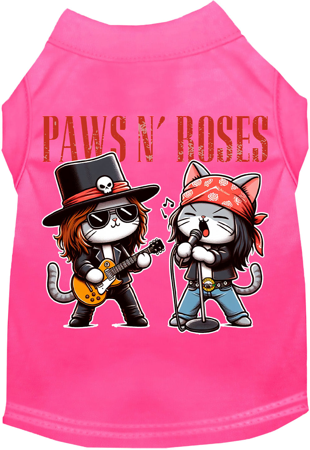 Paws N' Roses Pet Shirt-3