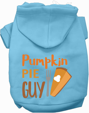 Pumpkin Pie Guy Pet Hoodie-2