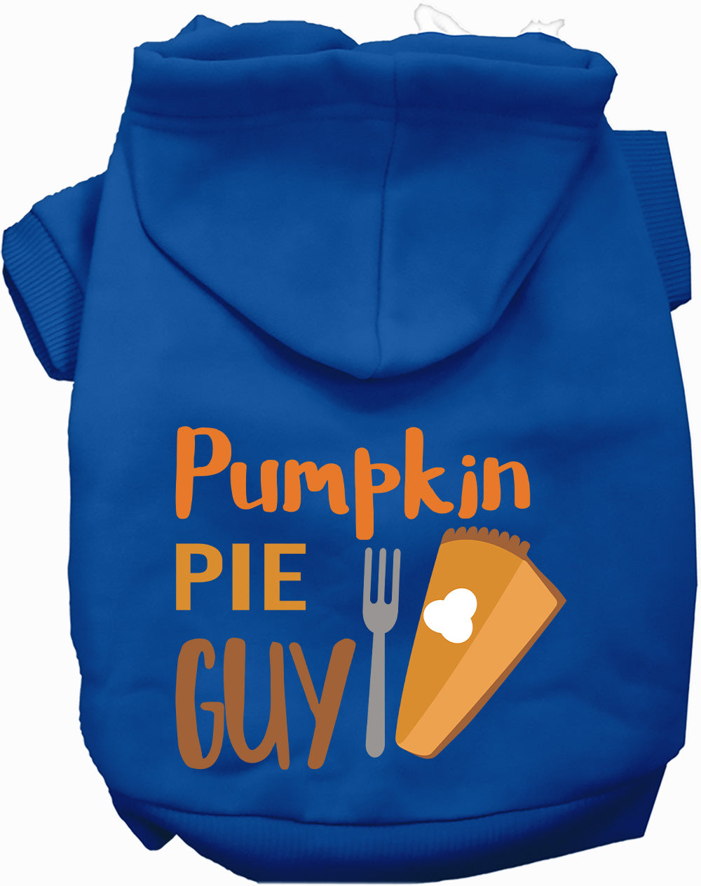 Pumpkin Pie Guy Pet Hoodie-4