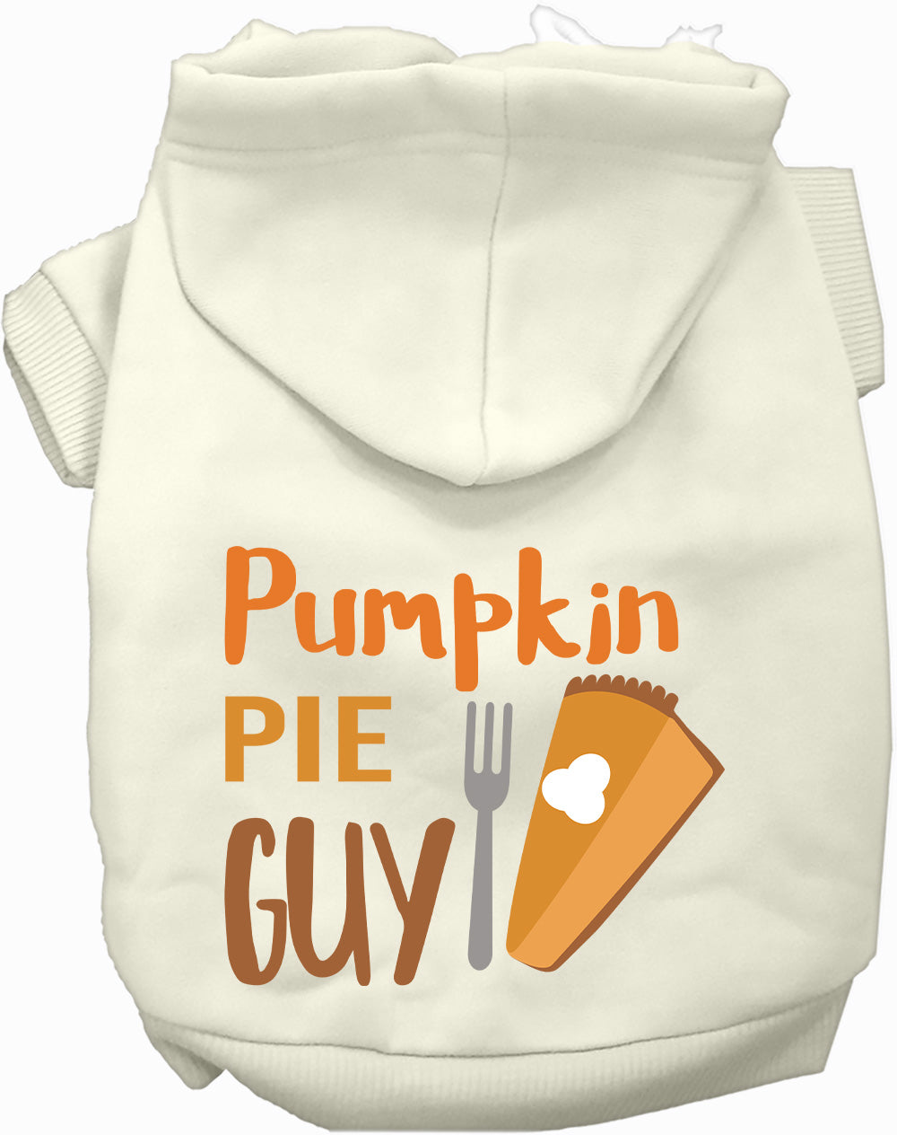 Pumpkin Pie Guy Pet Hoodie-7