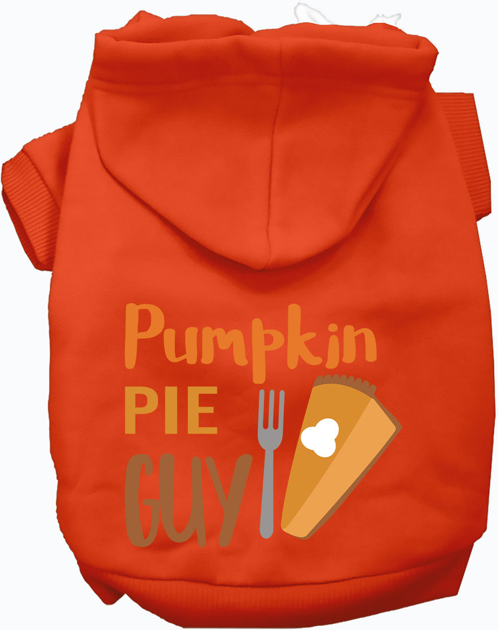 Pumpkin Pie Guy Pet Hoodie-10