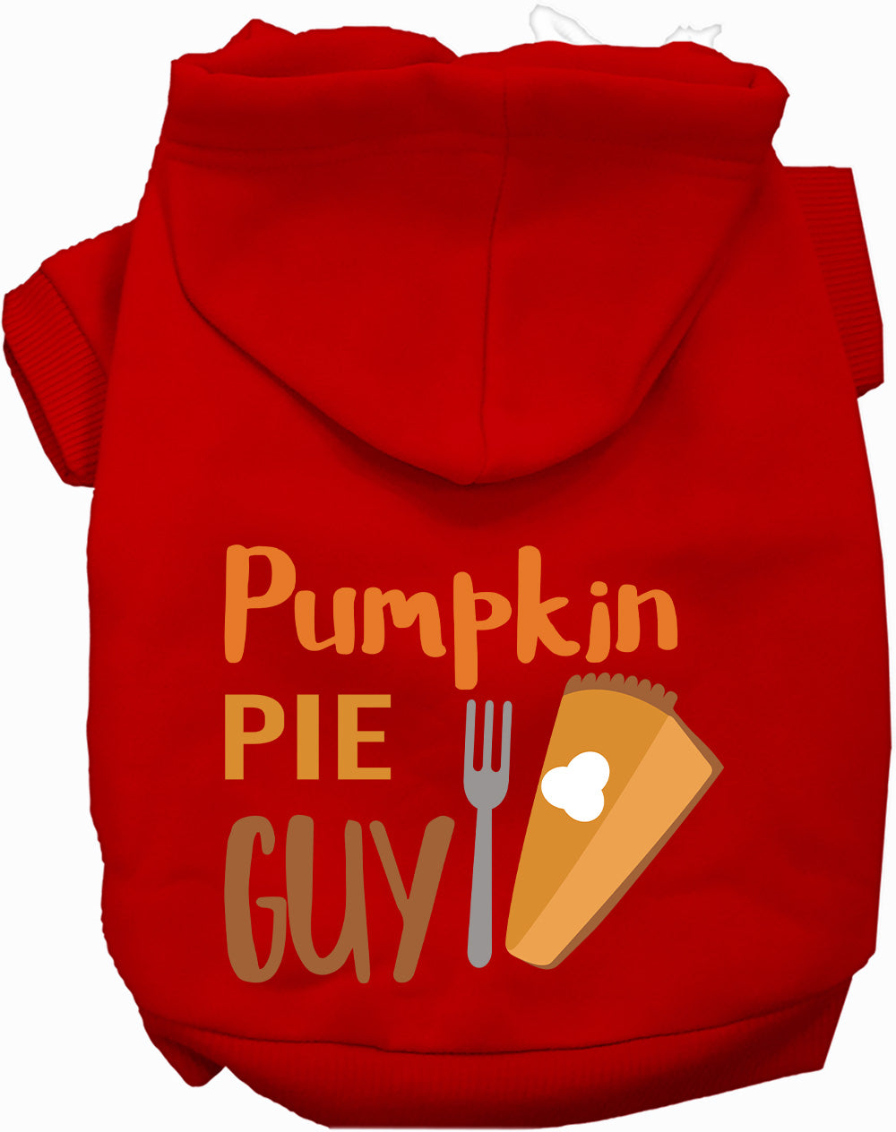 Pumpkin Pie Guy Pet Hoodie-6