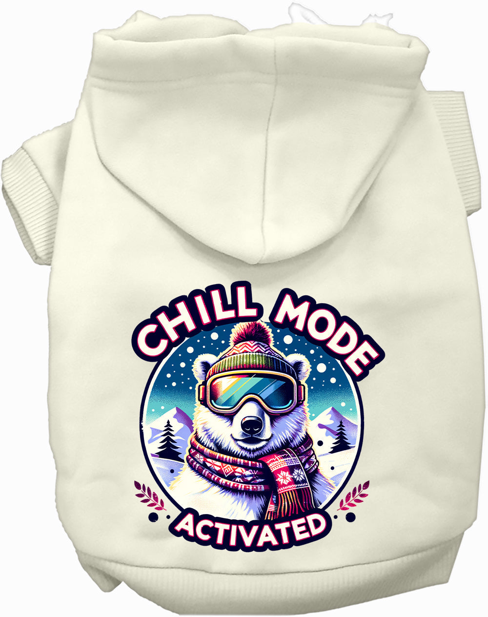 Chill Mode Activated Pet Hoodie-8