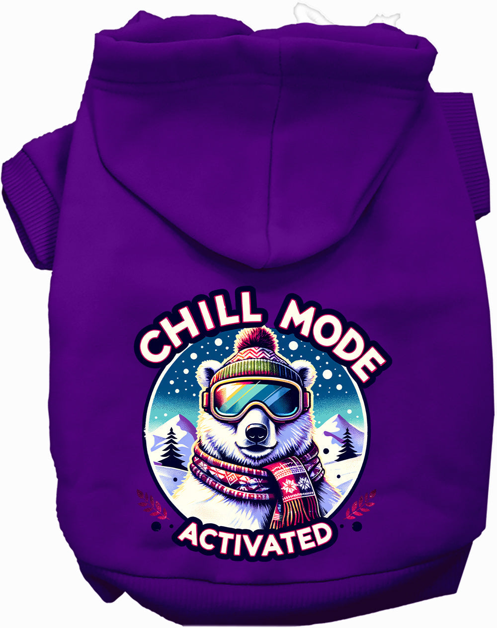 Chill Mode Activated Pet Hoodie-6