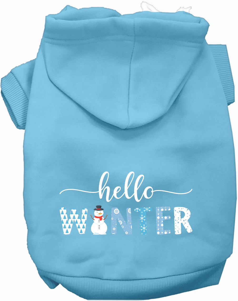 Hello Winter Pet Hoodie-2