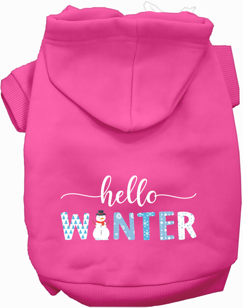 Hello Winter Pet Hoodie-4