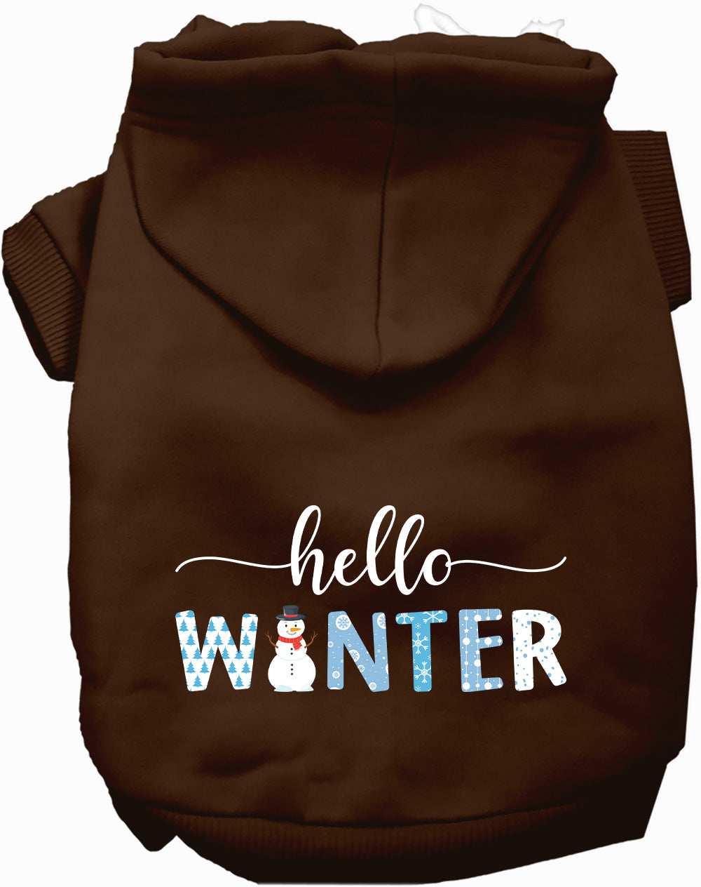 Hello Winter Pet Hoodie-5