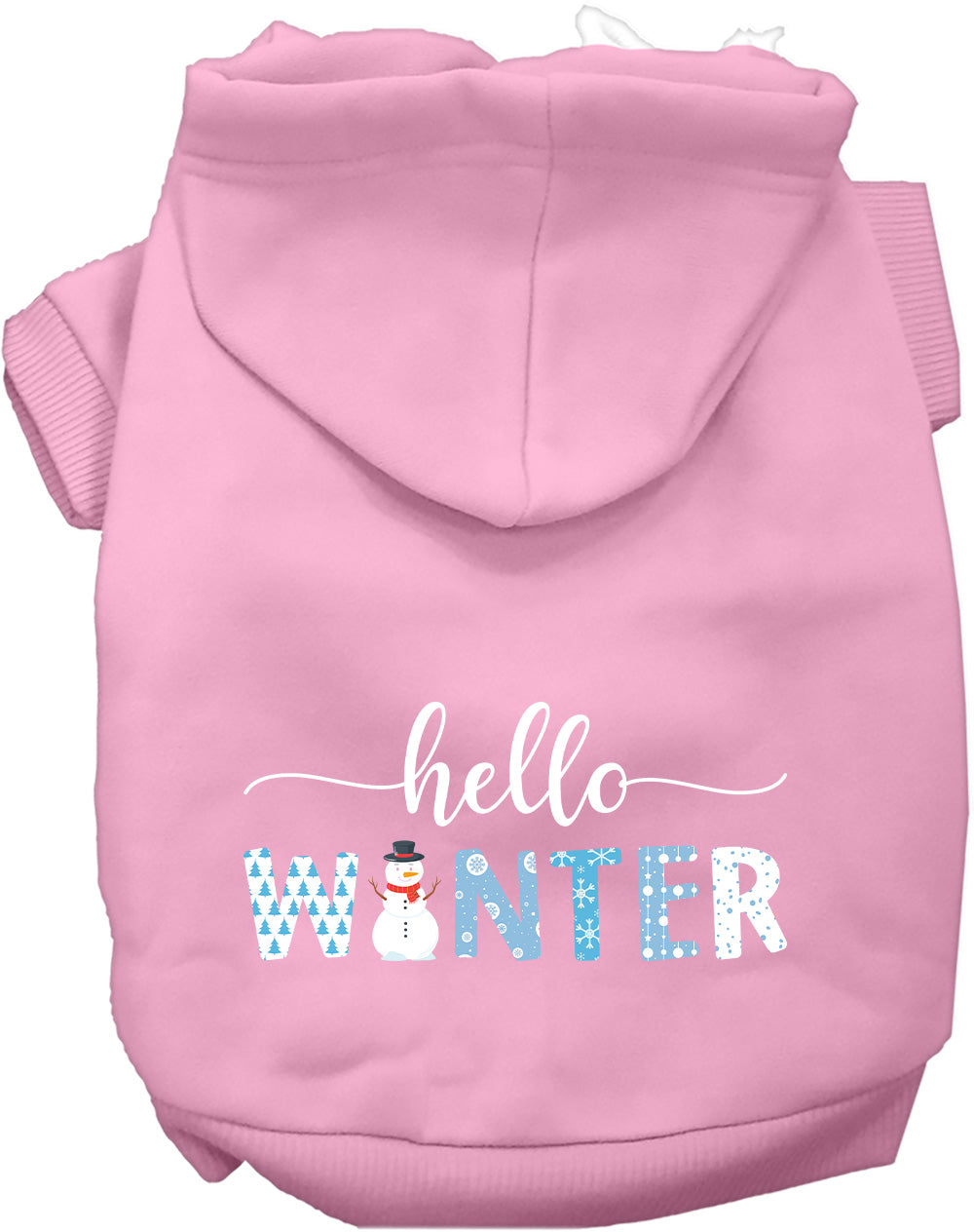 Hello Winter Pet Hoodie-7