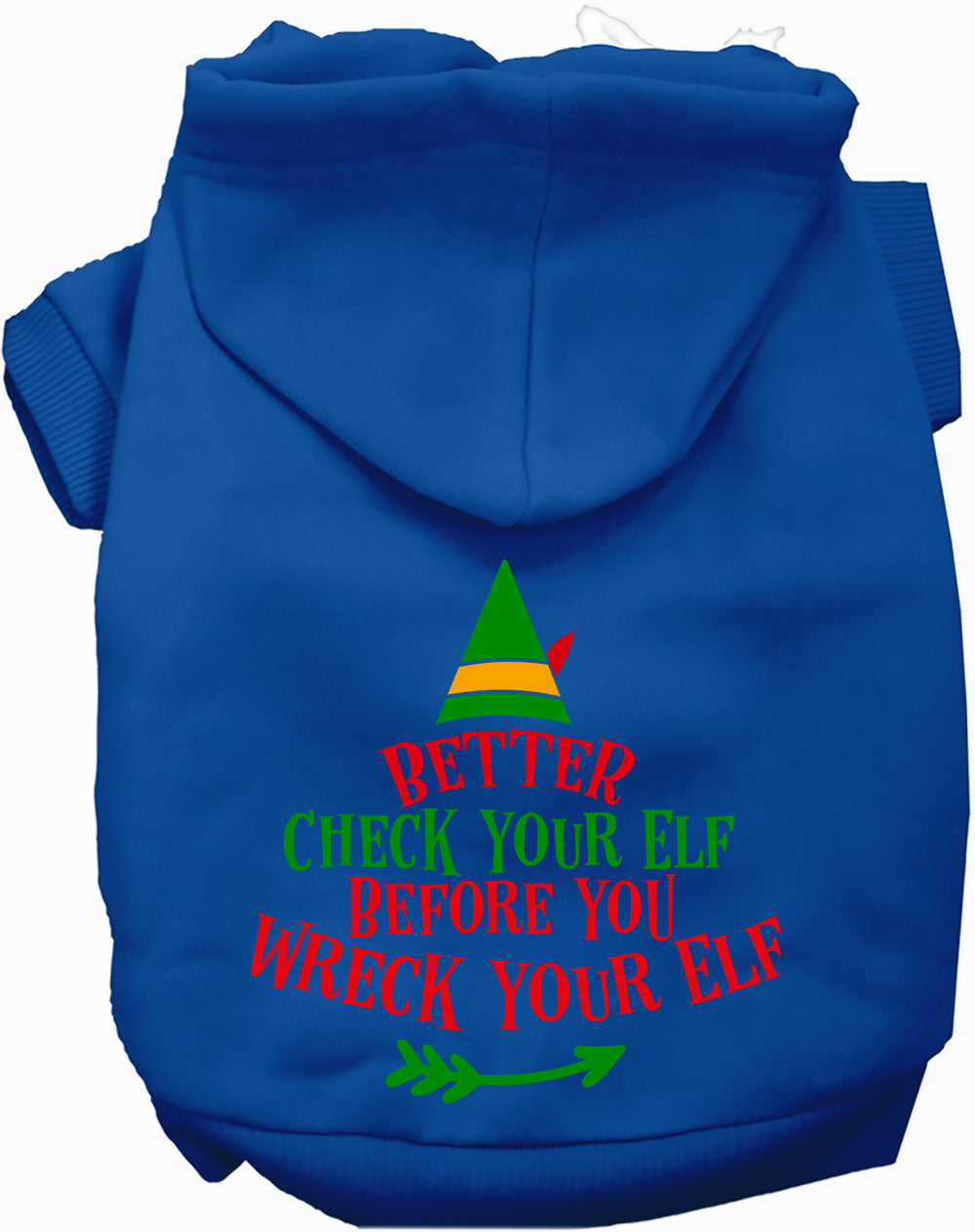 Check Your Elf Pet Hoodie-2