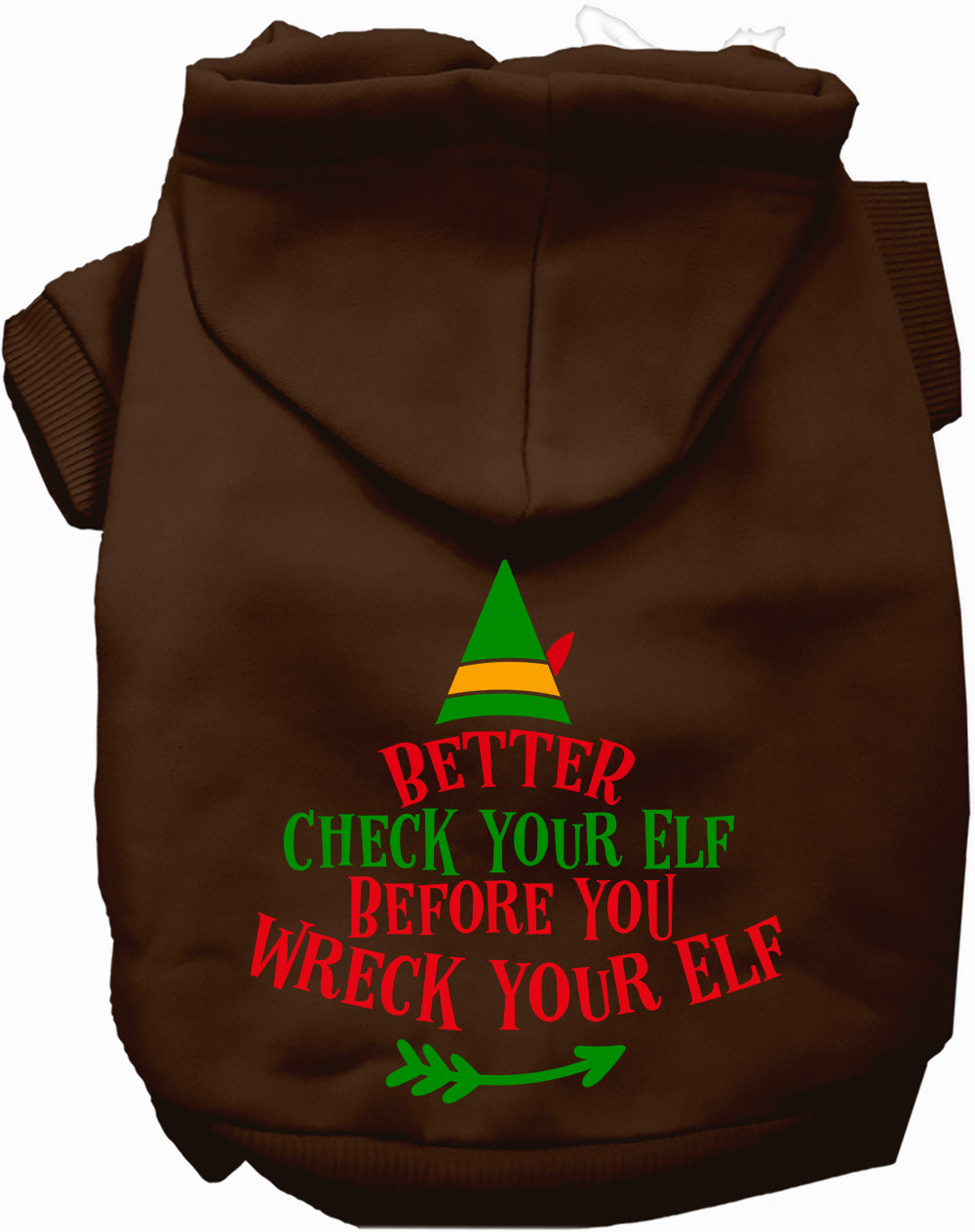 Check Your Elf Pet Hoodie-4