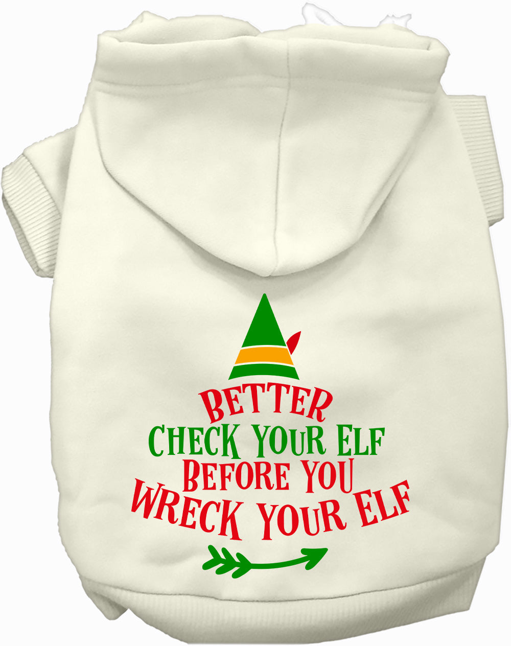 Check Your Elf Pet Hoodie-8